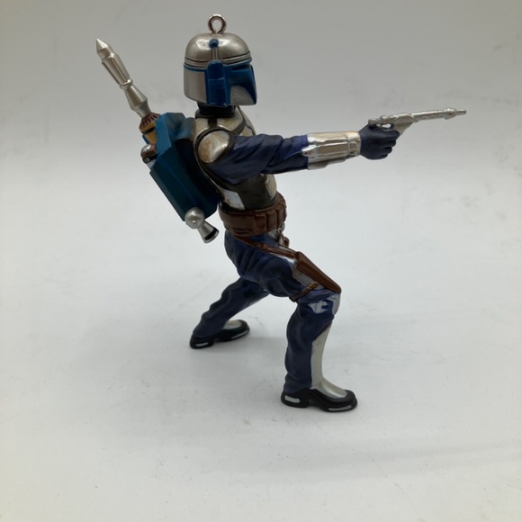 Star Wars Ornament Vintage Hallmark Jango Fett "Attack of The Clones"  In Box - Picture 4 of 9